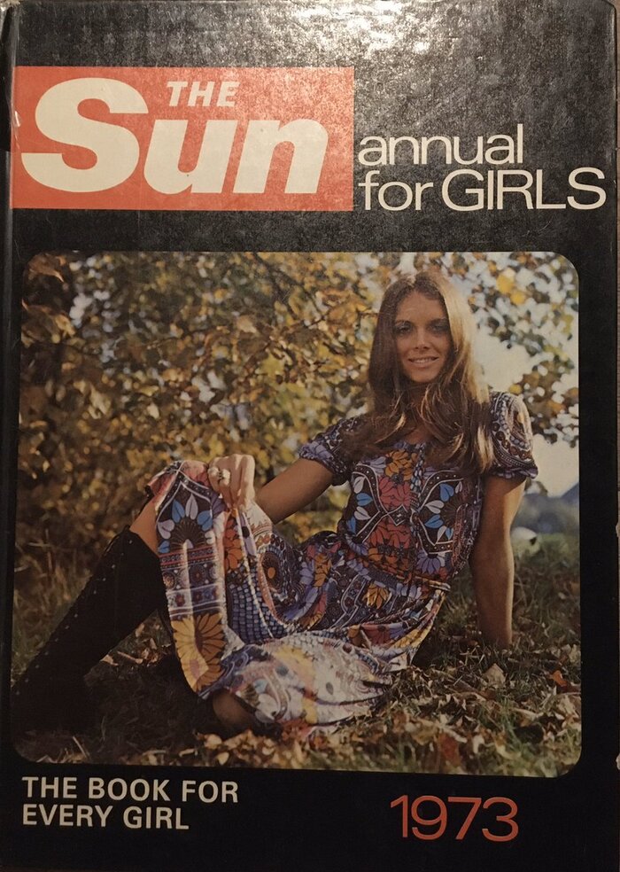 The Sun: Annual for Girls 1973 (front cover)