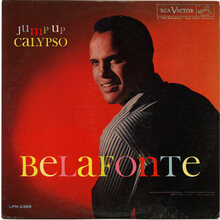 Harry Belafonte  – <cite>Jump Up Calypso</cite> album art