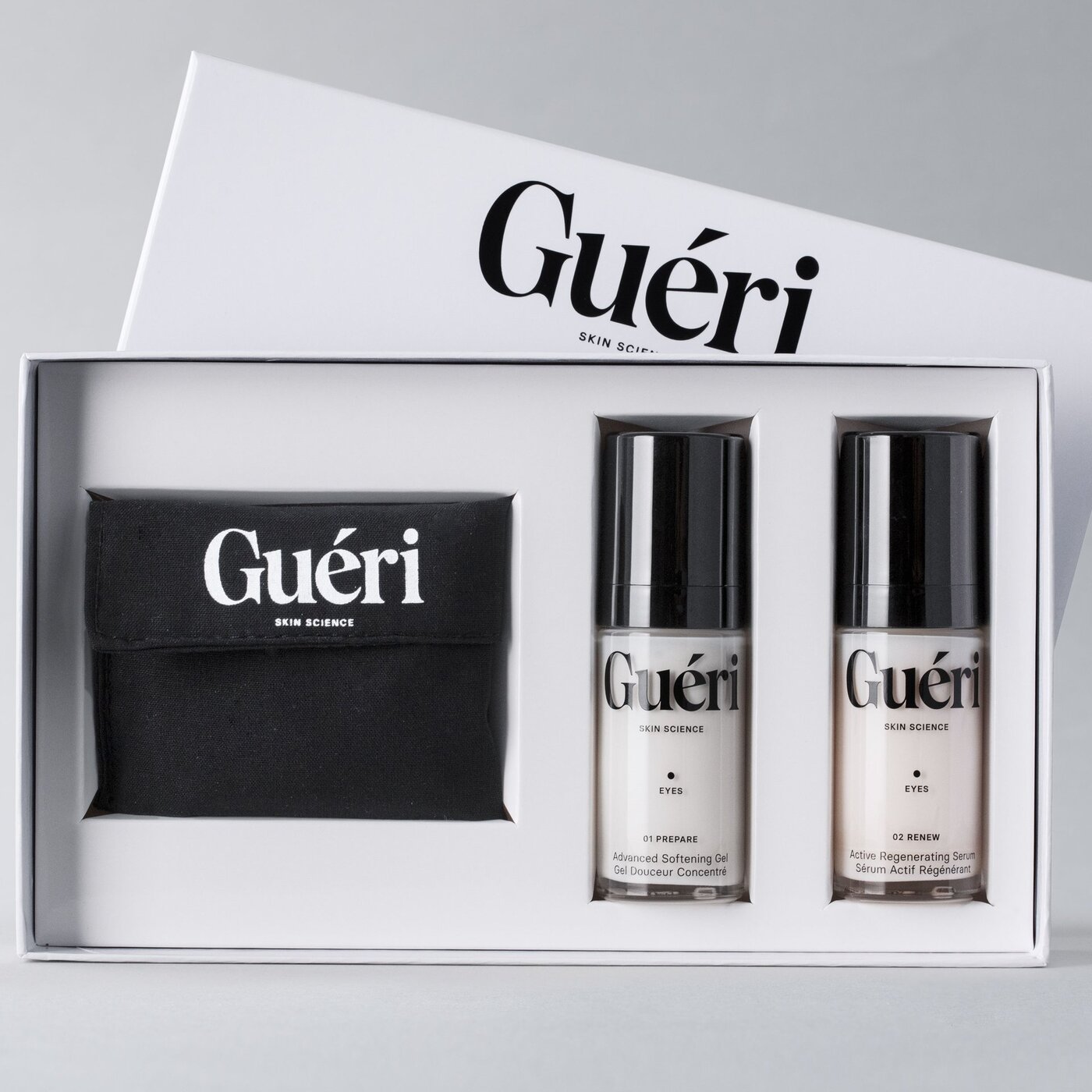 Guéri Skin Science - Fonts In Use