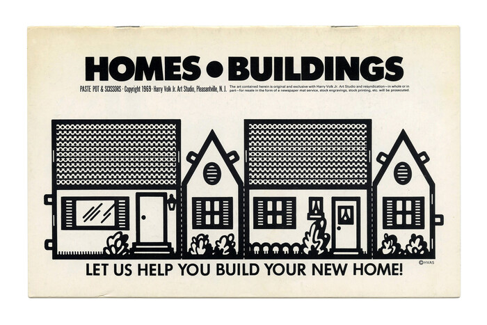 “Homes • Buildings” from the Paste Pot &amp; Scissors series, ft. .