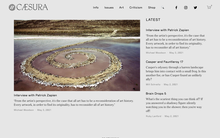 <cite>Caesura</cite> website