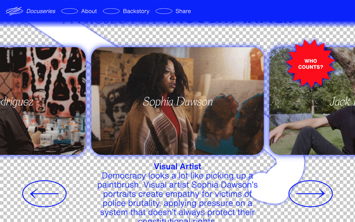 For the People Project website 1