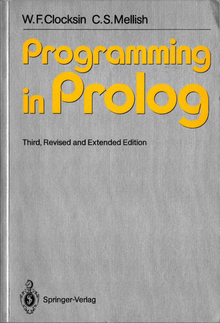 <cite>Programming in Prolog</cite> by Clocksin &amp; Mellish (Springer-Verlag)