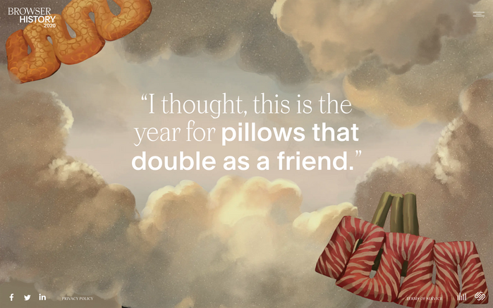 Browser History  online exhibition by Squarespace 3