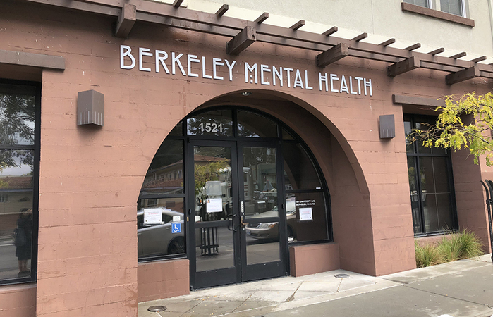 Sign of Berkeley Mental Health.
