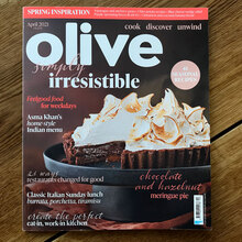 <cite>Olive</cite> magazine, April 2021