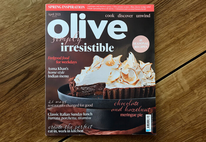 Olive magazine, April 2021 1