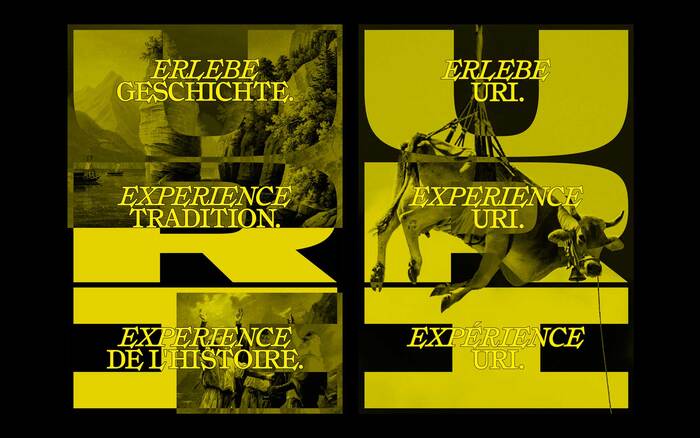 Swiss Tourismus posters for Canton Uri (proposal) 3