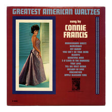 Connie Francis – <cite>Greatest American Waltzes</cite> album art