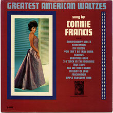 Connie Francis – <cite>Greatest American Waltzes</cite> album art