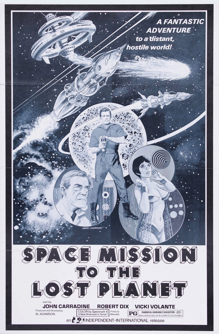 Space Mission to the Lost Planet movie poster 1