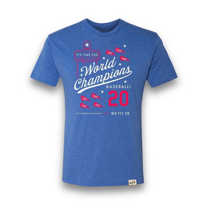 “It’s Time for World Champions Baseball” T-shirt 3