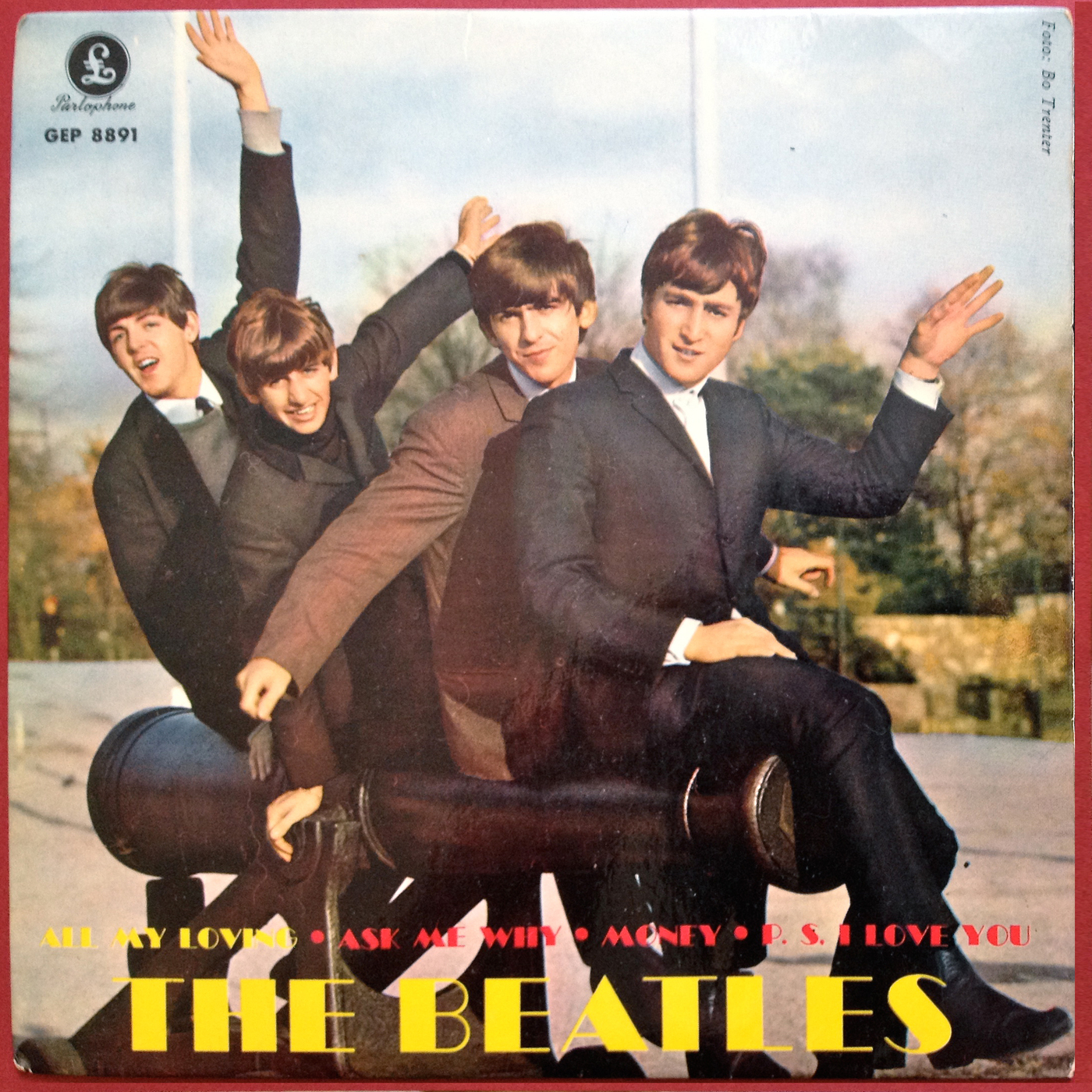 The Beatles‎ – “All My Loving” Swedish EP - Fonts In Use