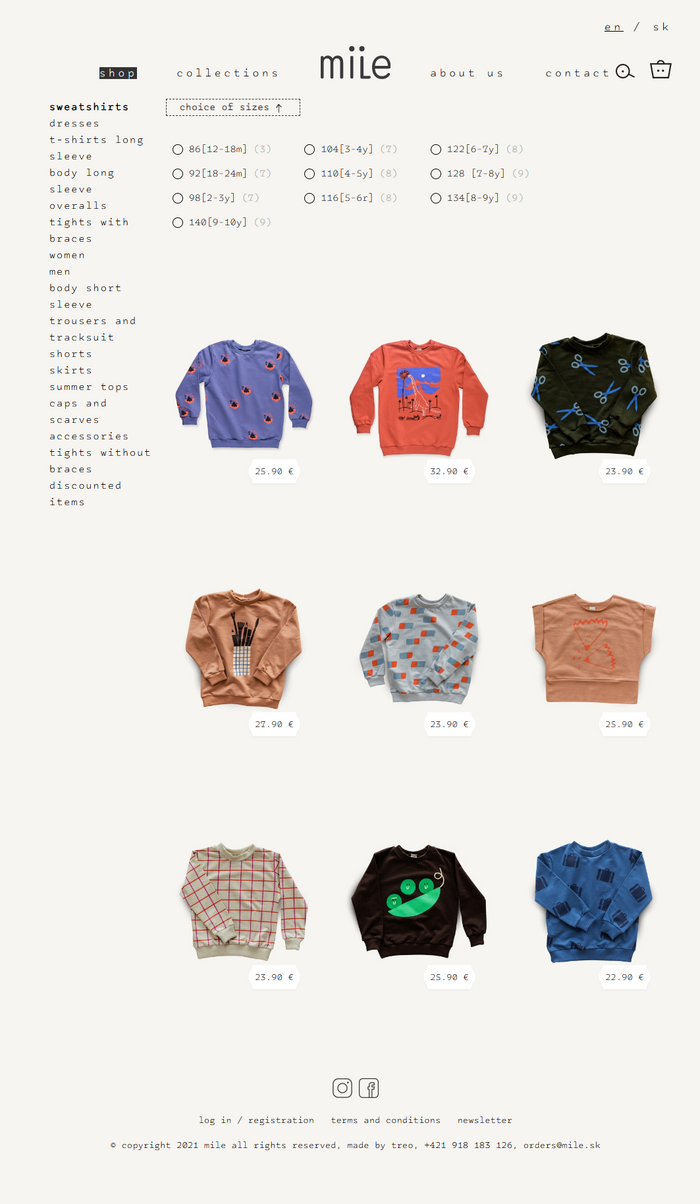 Mile website 4