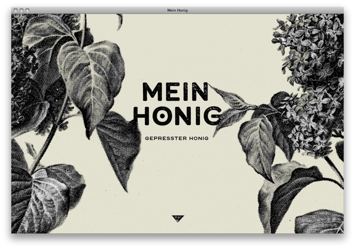 Mein Honig honey farm website 2