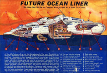 Sea Vessels from <cite>Amazing Stories</cite> (1938–39)