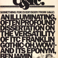 <cite>U&lc</cite>, Vol. 7 #1, March 1980