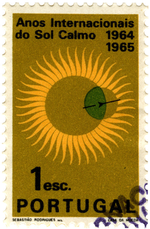 International Quiet Sun Year Stamps 1