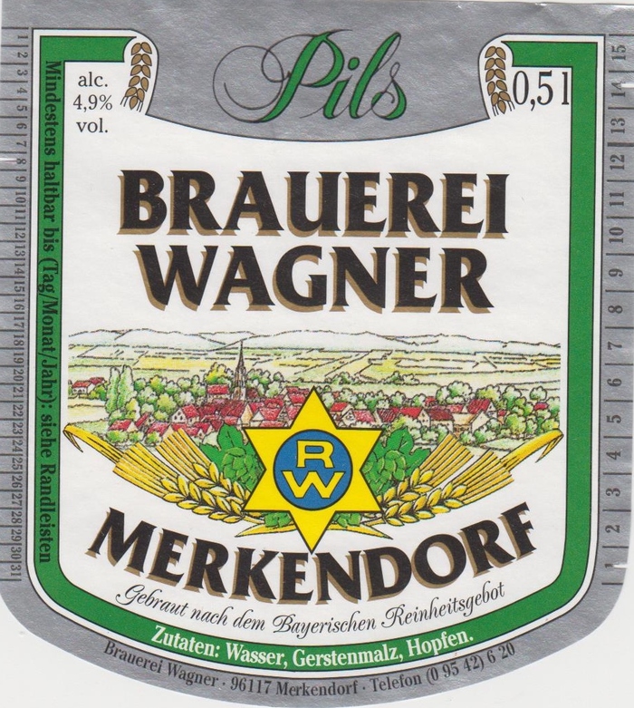 Brauerei Wagner Merkendorf, Pils