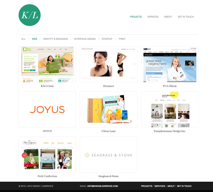 Karas/Lawrence Website 3