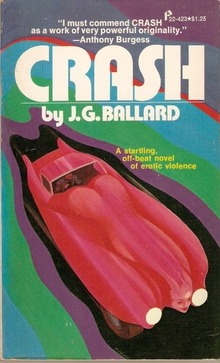 <cite>Crash</cite> by J.G. Ballard (Pinnacle Edition, 1974)