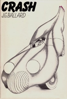 <cite>Crash</cite> by J.G. Ballard (Farrar, Straus and Giroux Edition, 1973)