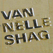 Van Nelle Shag painted ad, Rotterdam