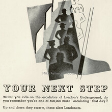 “Your next step” ad, London Transport Commercial Advertising