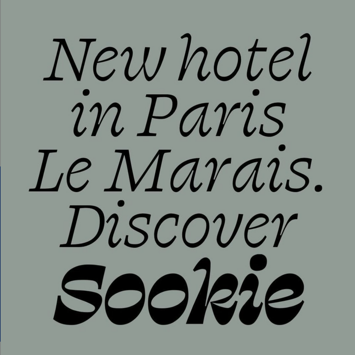 Hotel Sookie identity and website 2
