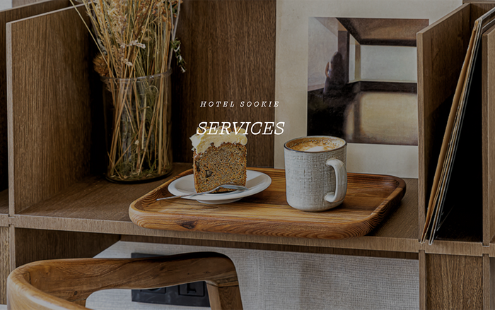 Website detail.