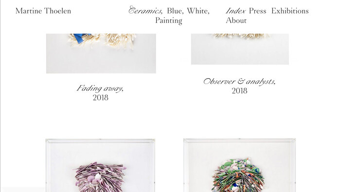 Martine Thoelen website 2