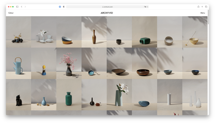 Archyvio website 1