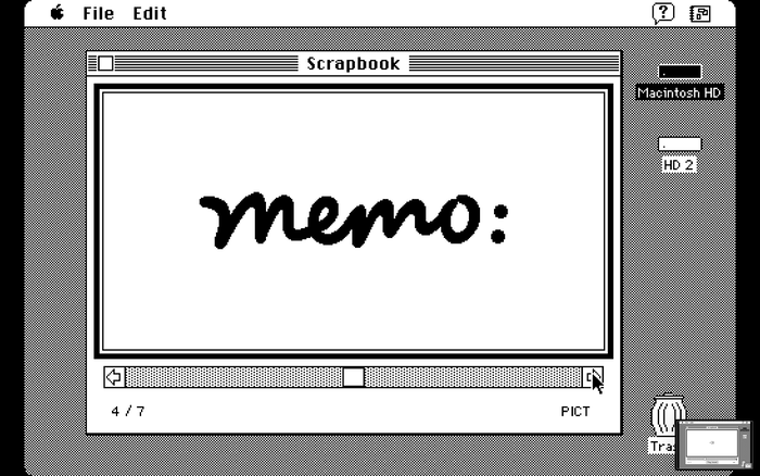 Mac OS Scrapbook app 4