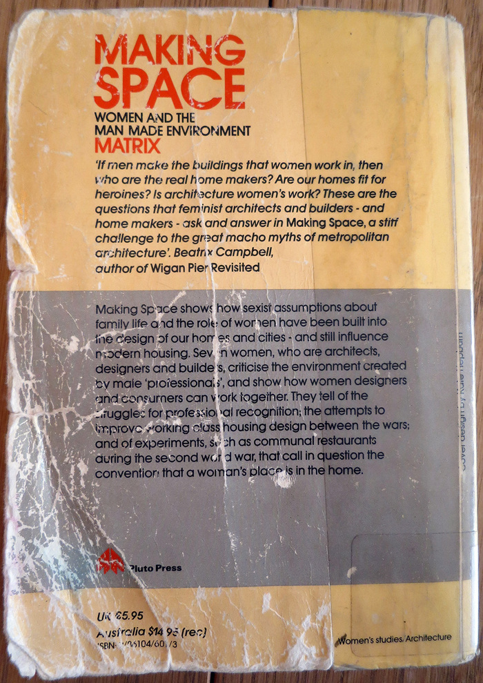 What a beat-up back cover!