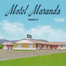 Motel Maranda postcard