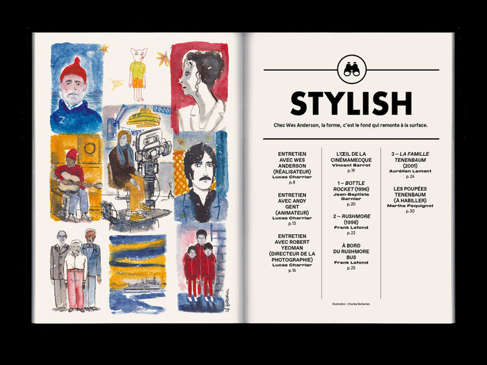 Chapter opening featuring exclusive illustration from Charles Berberian (The New Yorker)
