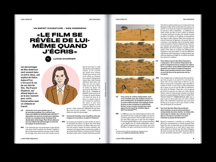 La Septième Obsession, “Wes Anderson” issue 6
