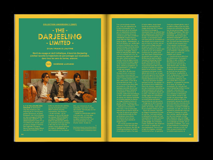 Stylized Futura for The Darjeeling Limited title.