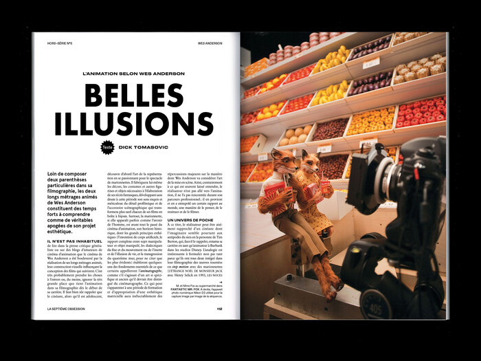 La Septième Obsession, “Wes Anderson” issue 9