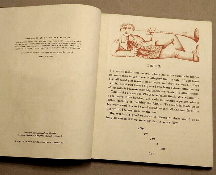 The Abecedarian Book by Charles W. Ferguson 5