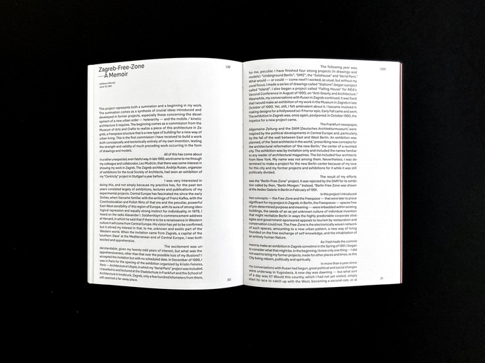Lebbeus Woods: Zagreb Free Zone Revisited catalog 6