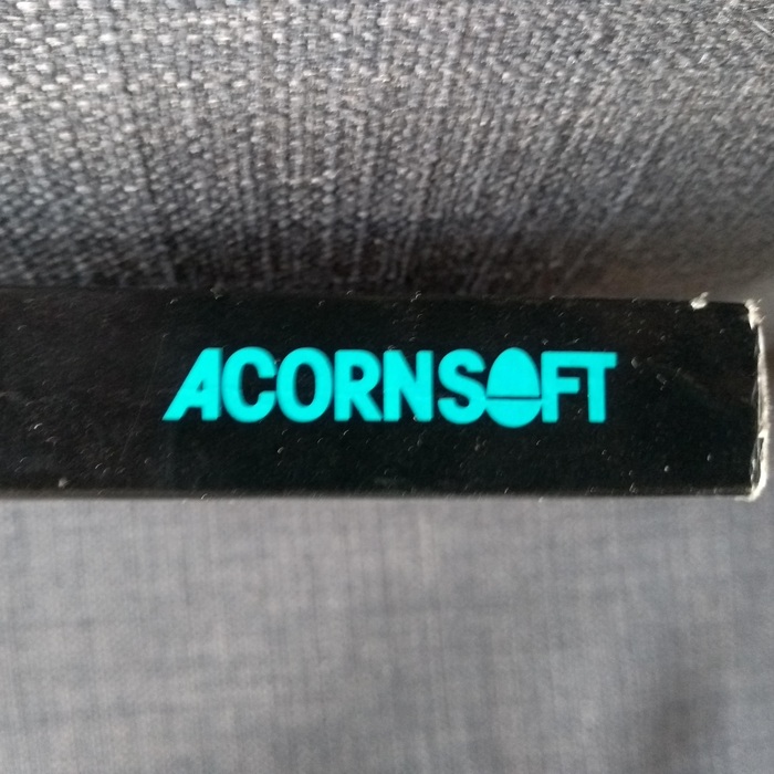 The Acornsoft wordmark which features on the spines of all the books.
