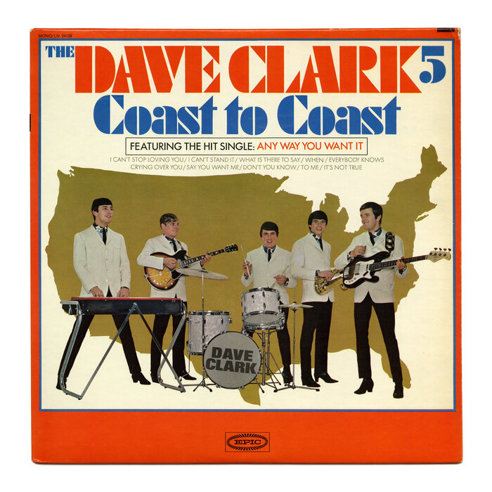The Dave Clark Five – Coast To Coast album art
