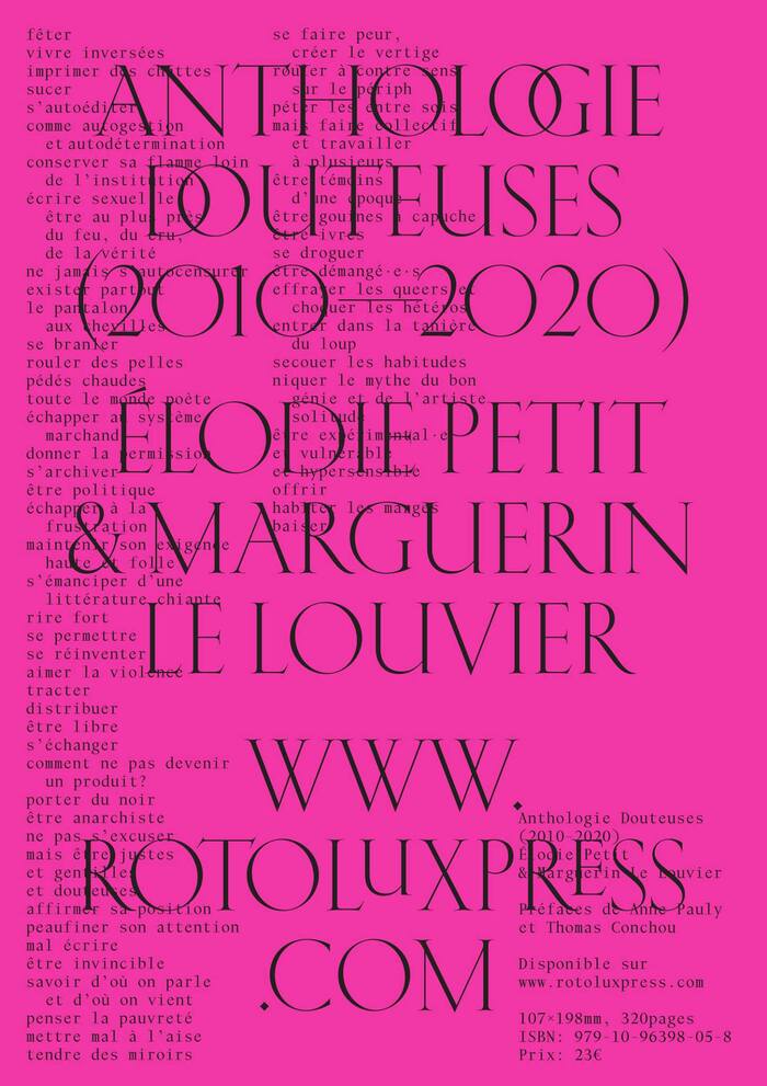 Anthologie Douteuses (2010–2020) 8