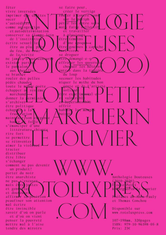 Anthologie Douteuses (2010–2020) 8
