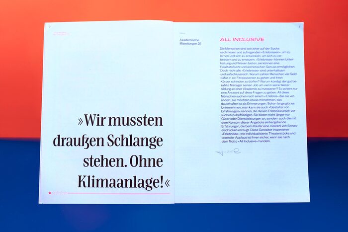 Akademische Mitteilungen No. 25, “All Inclusive”, 2020 2