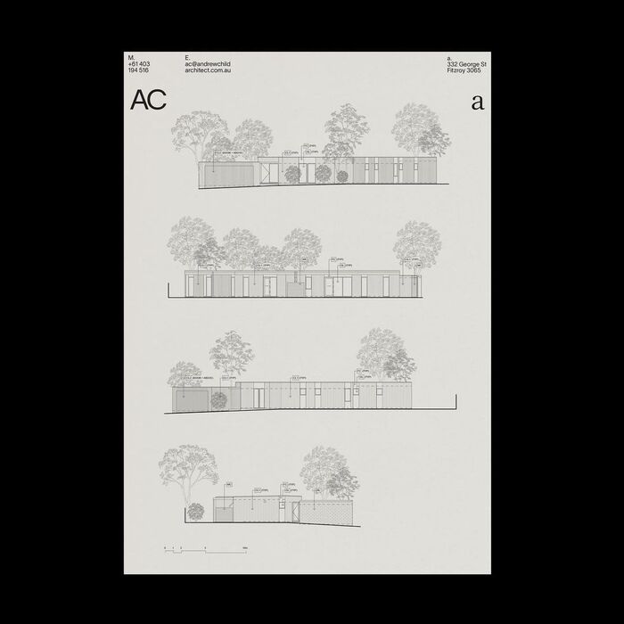 Andrew Child Architect visual identity 2