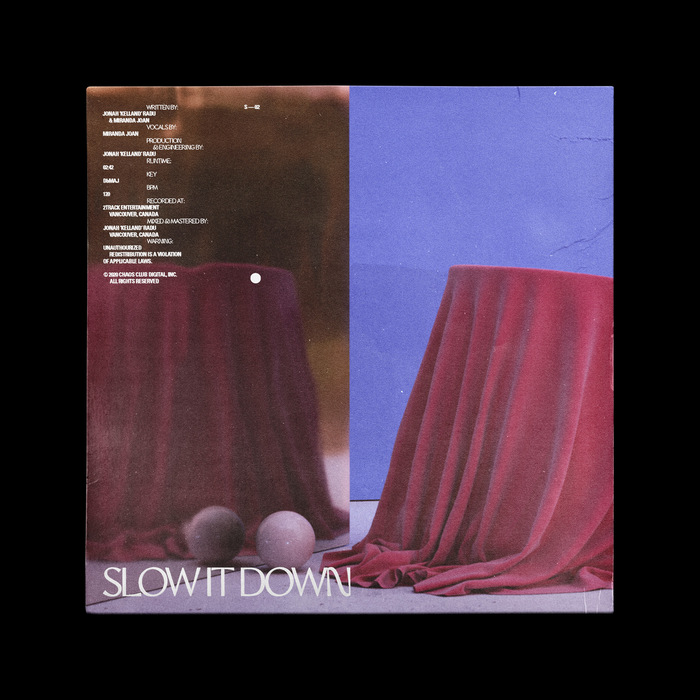 Kelland & Miranda Joan – “Slow It Down” single 2