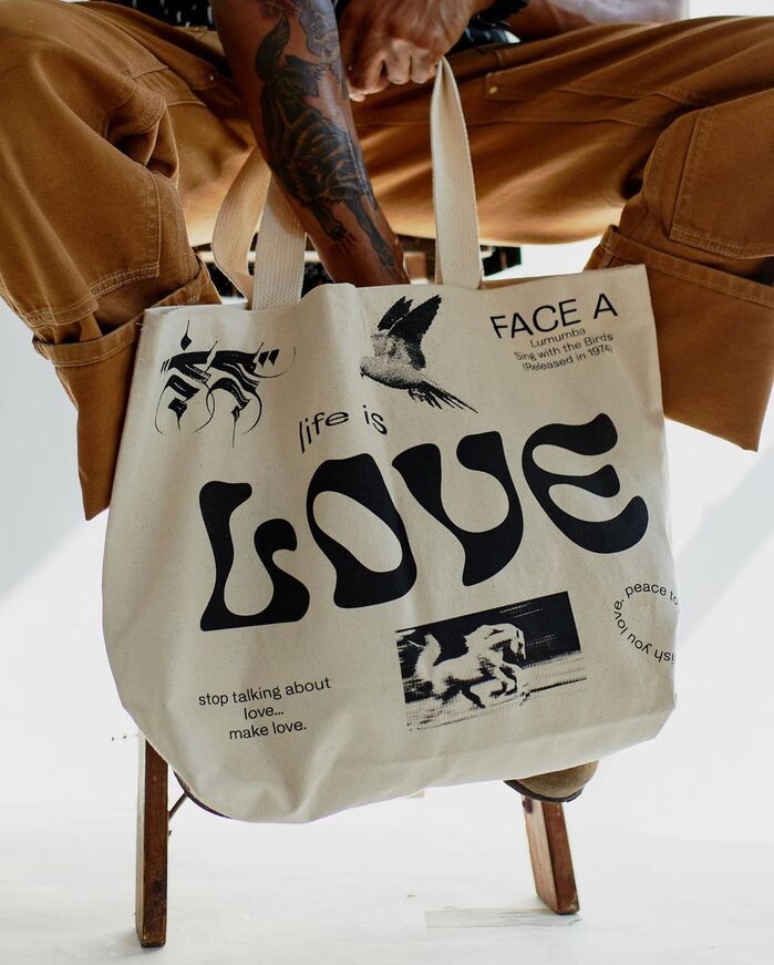 “Peace, Love” Lumumba streetwear collection 4