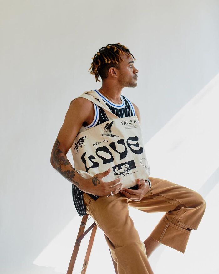 “Peace, Love” Lumumba streetwear collection 8